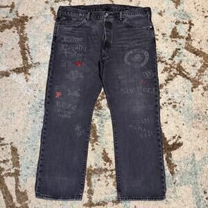 Polo Ralph Lauren Classic Fit Varsity Jeans Size 38x30 RL Tigers P-Wing